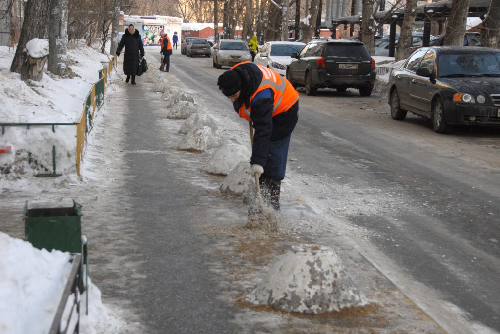 В Нижнем Новгороде проверяют уборку снега