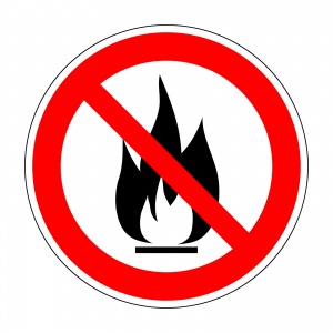 Запрет на использование открытого огня на балконах и лоджиях